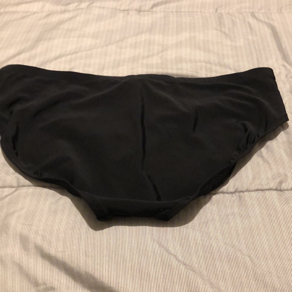 NWT Aqua Green Swimsuit Bottom. Black , Size XL 16/18 - Picture 2 of 3